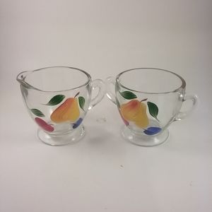 1950`s Bartlett Collins Creamer & Sugar